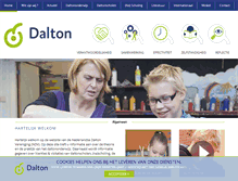 Tablet Screenshot of dalton.nl