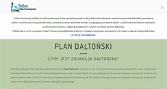 Desktop Screenshot of dalton.org.pl